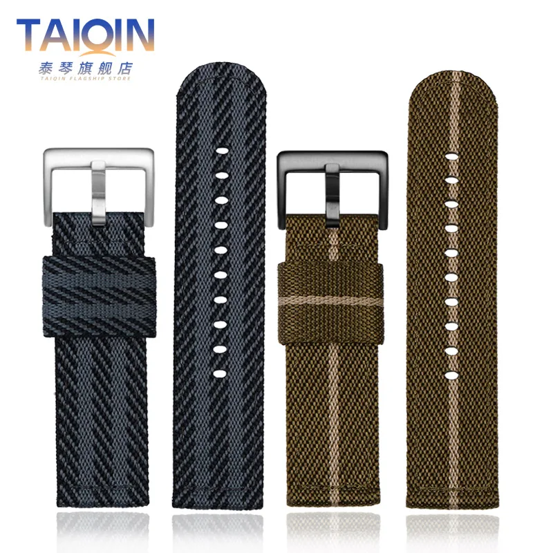 Quick release Nylon Strap for Casio PROTREK PRW-6600 PRG-600YB PRG-650 GA2000 Men Sport Waterproof Canvas WatchBand Bracelet 24m