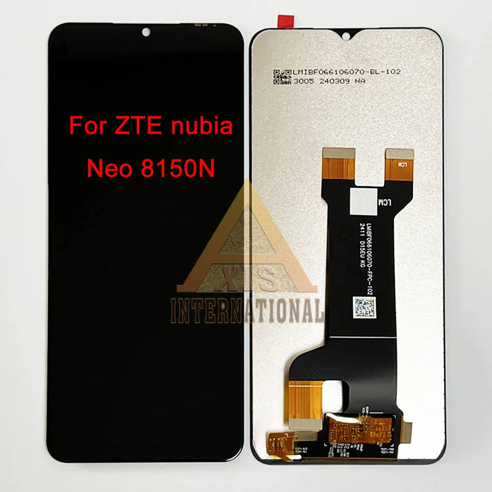Original para zte nubia focus pro 5g/neo 5g/2 5g/3 gt tela lcd de