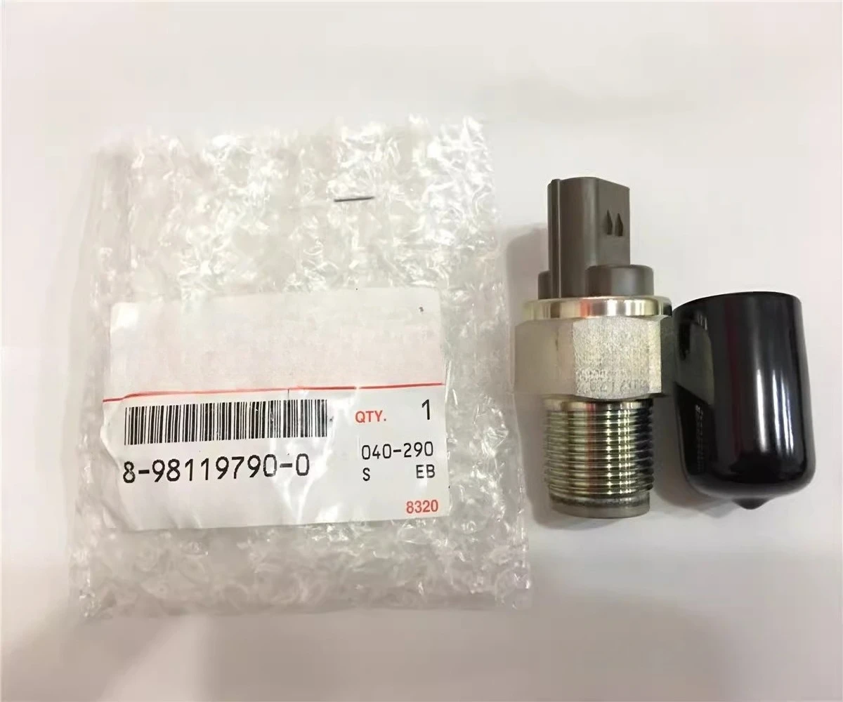 For Isuzus 4HK1 6HK1 J05E Common Rail Pressure Sensor NPR75 700P FVR FTR