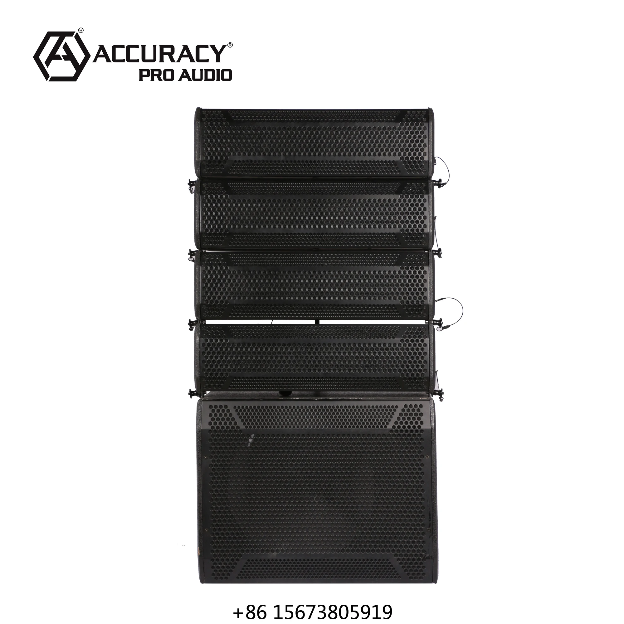 Accuracy Pro Audio LA412D Active Line Array Speakers Professional Line Array Speakers Array Speakers