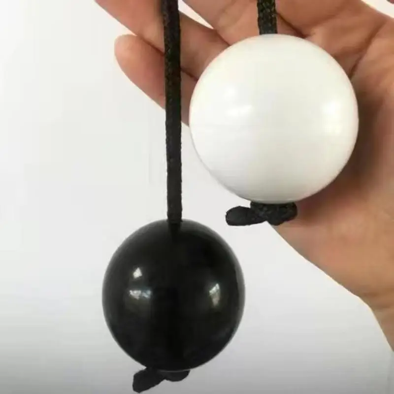 Aslatua African Shaker Rattle Double Gourd Polyrhythmic Single Hand Percussion Instrument Rhythmic Ball for Kids Adults 
