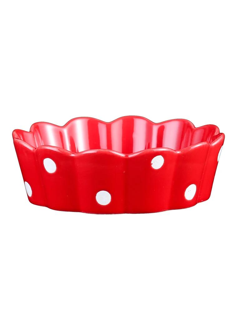 Японская посуда Sle Cerc в горошек, фруктовый салат, лапша, суповая миска, миска для яиц, миска для завтрака из дефера, микроволновая печь, Se