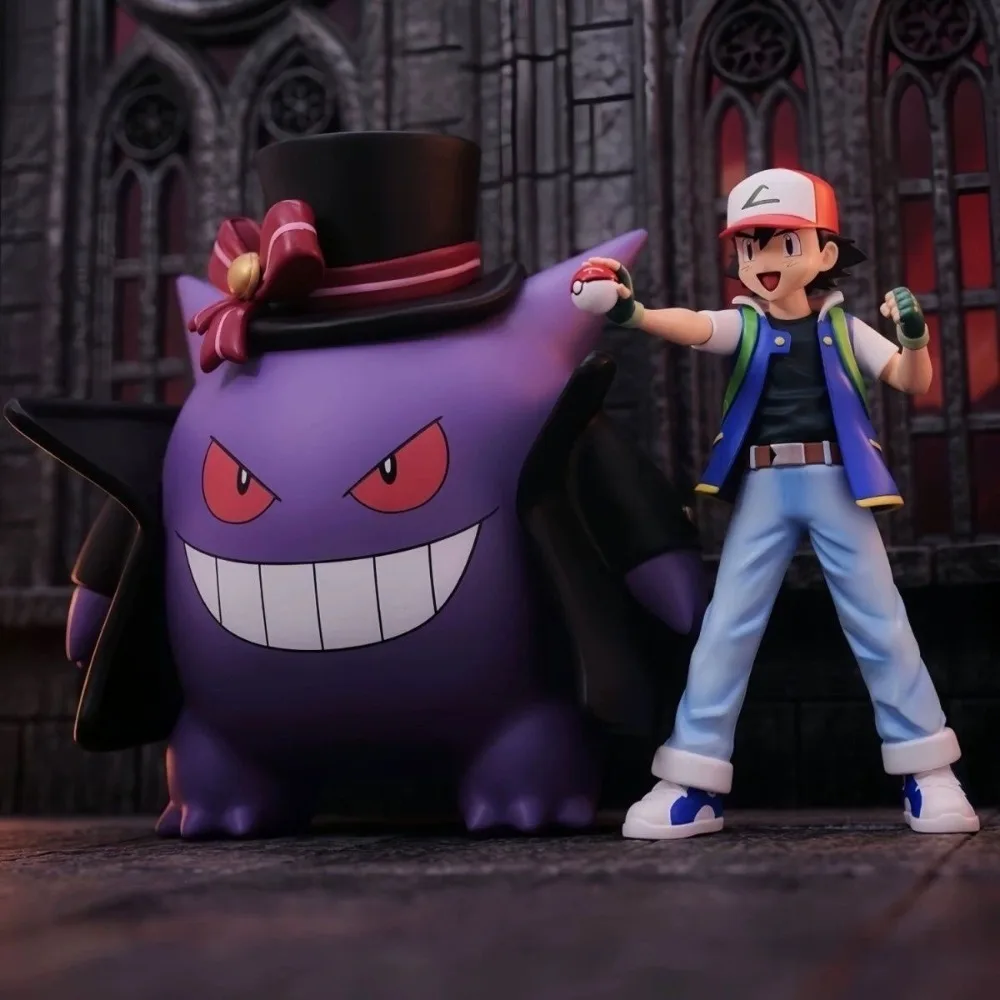 

13cm/5.1in Anime Pokemen Figure Ash Ketchum Action Figures Pvc Collection Model Toys for Children Gifts