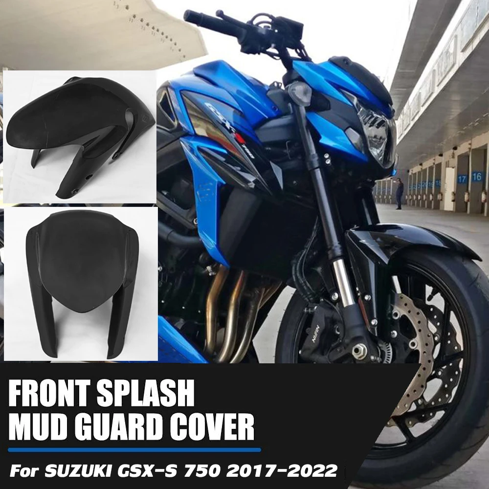 

Motorcycle Accessories GSX-S750 Mudguard Front Tire Hugger Fender Splash Guard For Suzuki GSXS750 GSXS GSX-S 750 2022 2017-2021