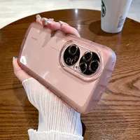 for Huawei P70 P60 P50 P40 Pro Mate 60 Nova 9 Honor 100 90 Lite 70 Case Camera Protect Matte Clear Soft Cover Shockproof Bumper