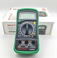 MASTECH MAS830L Digital Multimeter Mini Handheld LCD Display Electrical Testing Tool DC Current Tester Backlight Data Hold