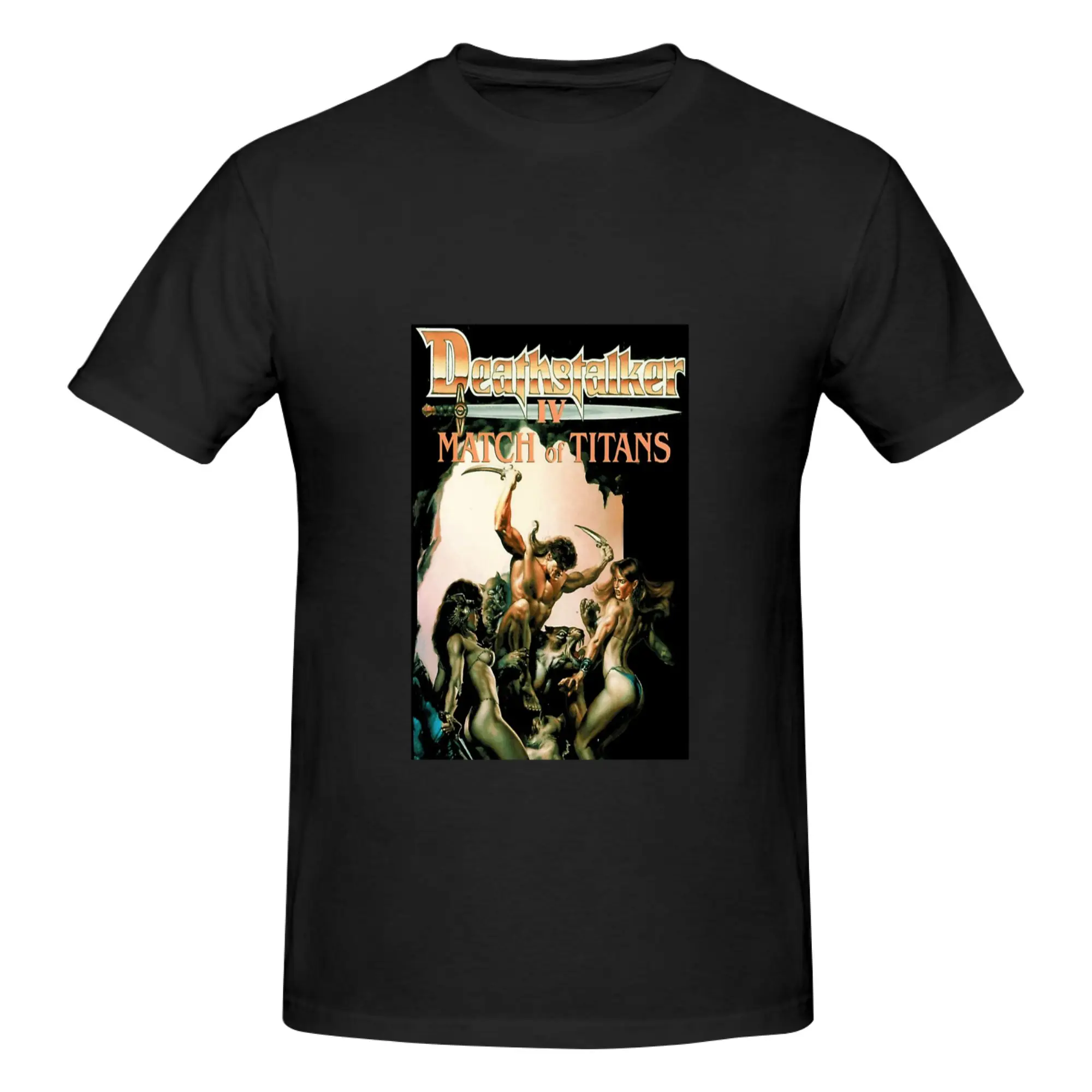 Funny Deathstalker Match of Titans Essential Men's Printed T-Shirt Unisex T shirtVintage