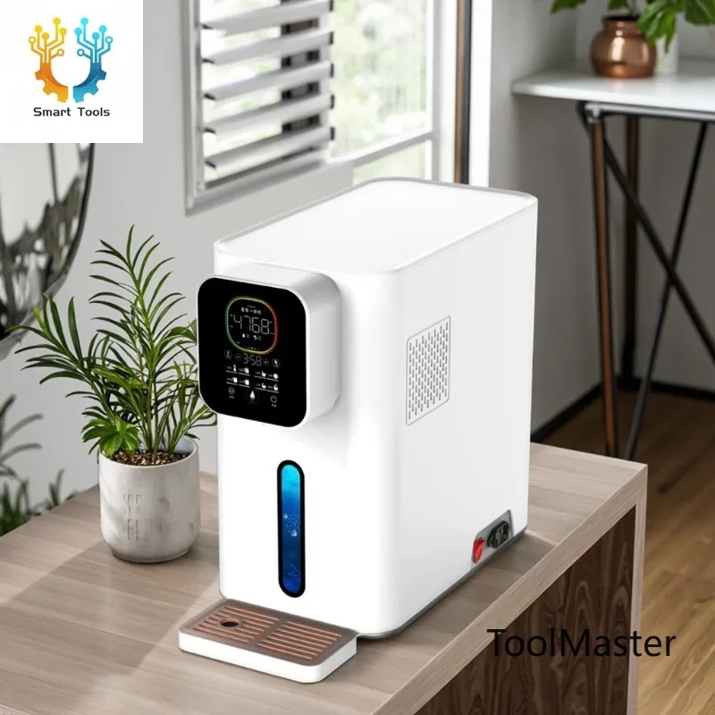 

【2026】PHYFLOW Smart Touch Alkaline Hydrogen Water Machine 4000PPB Low Noise Hot/Cold Desktop Commercial & Household Use