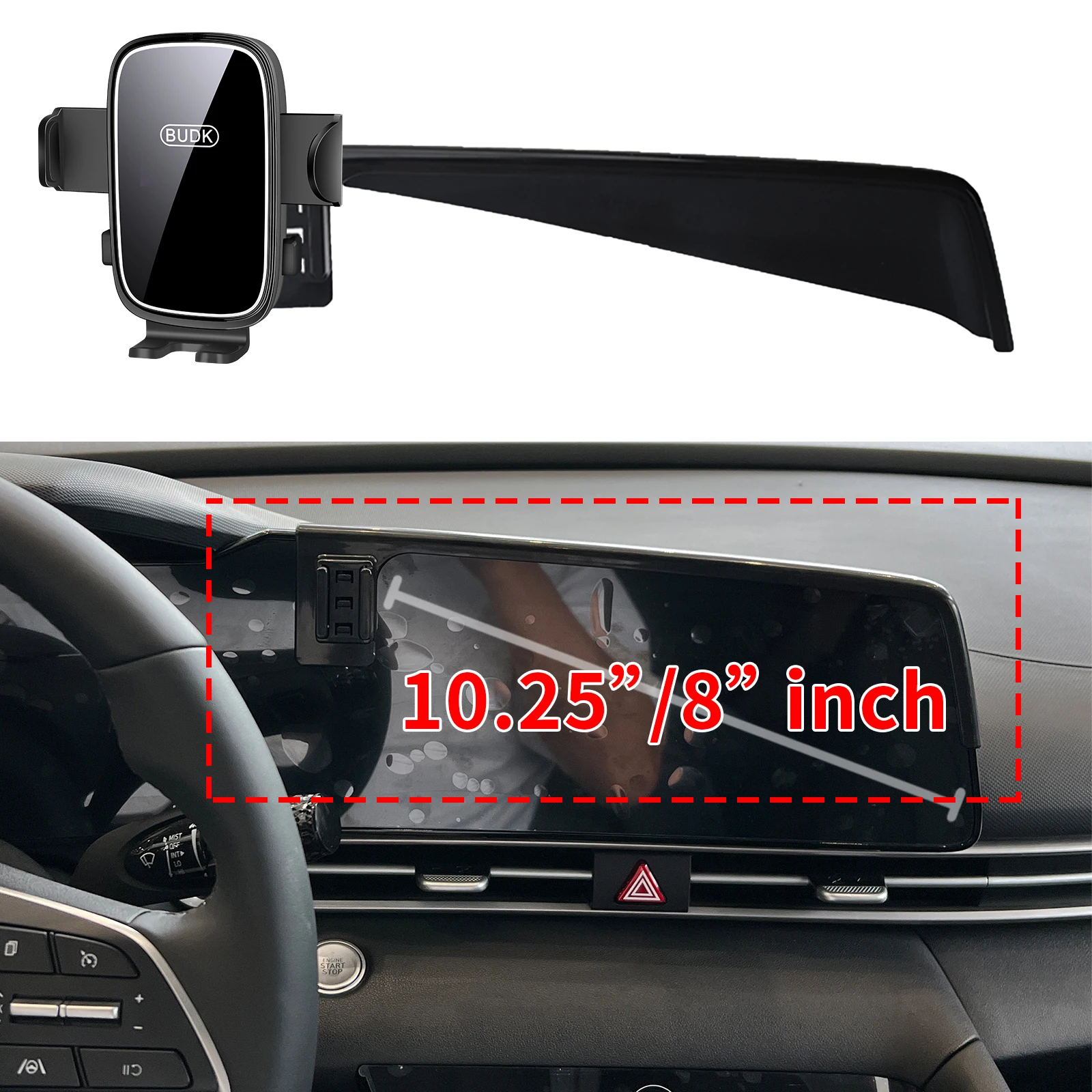 

fit for Hyundai Elantra Avante 2021-2026 N Line CN7 Custom Fit Phone Holder Mount Dashboard Screen Base No Drill accessoires