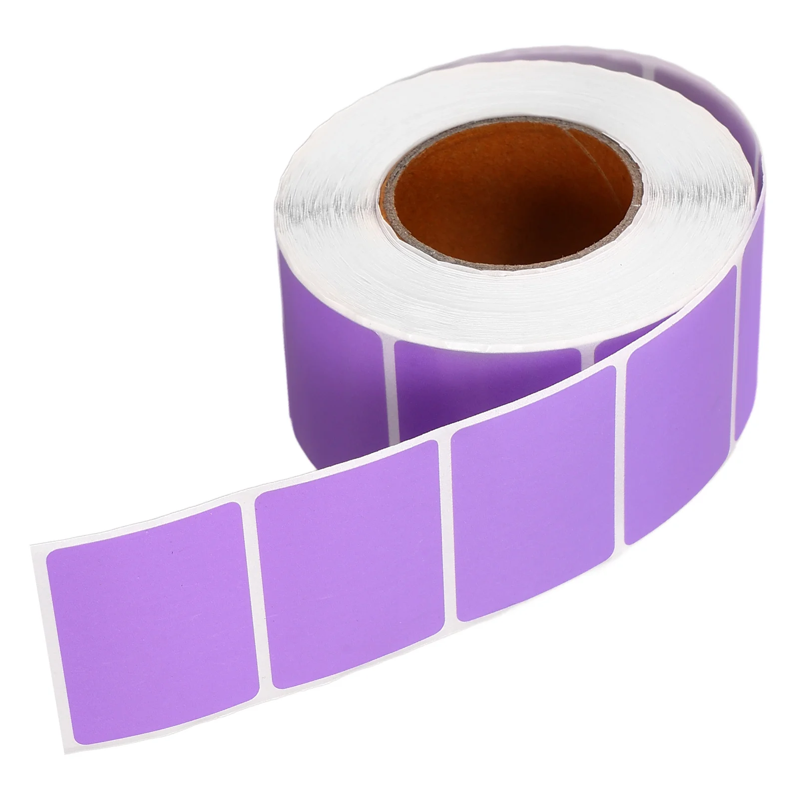 Colored Stickers Thermal Paper Large Label Printer Self Adhesive Purple Printing