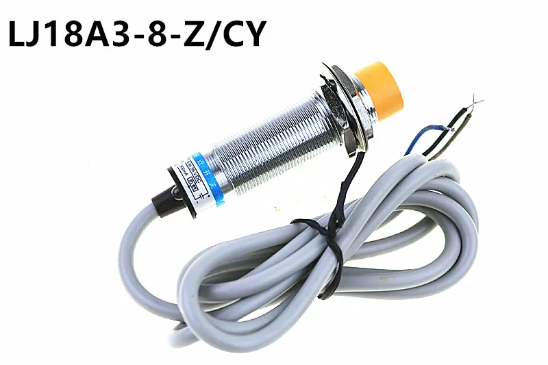 LJ18A3-8-Z/CY M18 Three Wire DC PNP NO+NC 8mm distance measuring Inductive proximity switch sensor