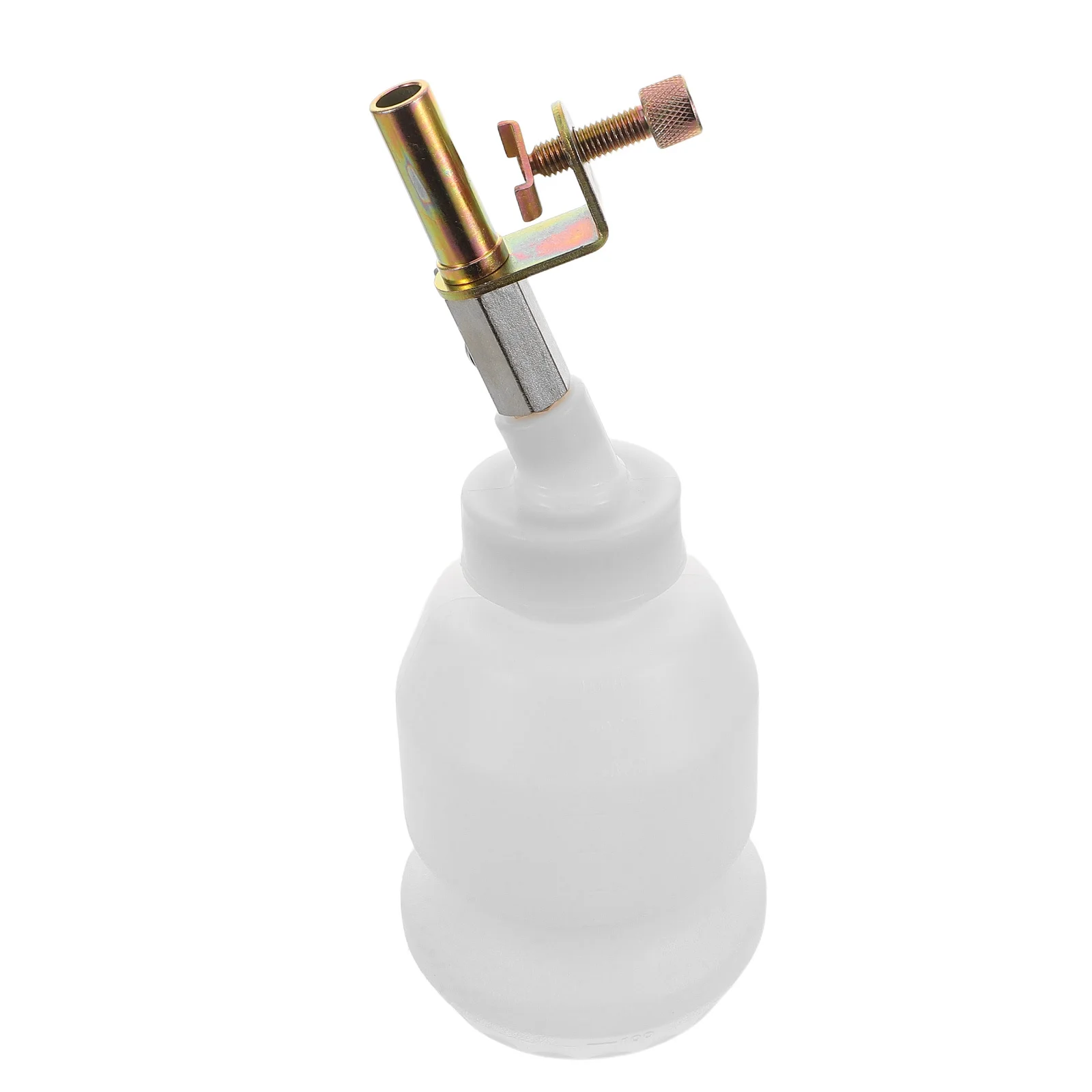 

Brake Oil Pot Tool 1L Thickened Metal Angled Spout Heavy-Duty Oil Can Efficient Safe Brake Fluid Change Machine