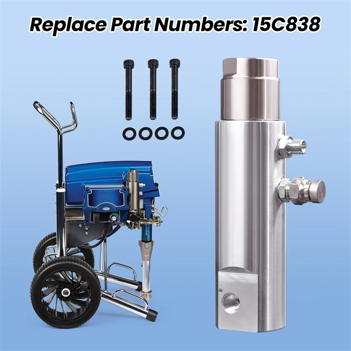 Conjunto mal ventilado do filtro da pintura de SEMOIC 15C838 695 795 1095, MX II 695/795/1095/1595, conjunto mal ventilado do filtro da bomba