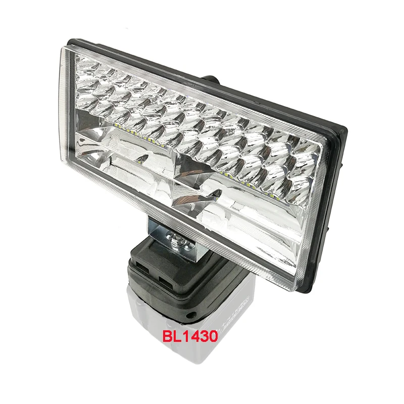 Imagem -05 - Luzes de Trabalho Led para Makita Lanterna Tocha Elétrica Holofotes Lâmpada do Carro Bateria Li-ion 18v Adaptador Bl1815 Bl1830 Usb Power Bank