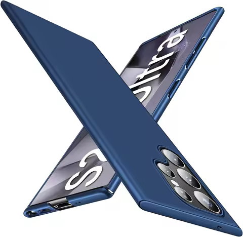 Luxury Matte Hard PC Case For Samsung Galaxy S24 S23 S22 S21 S20 FE Note 20 Ultra Plus Back Cover For Samsung S24 + Bumper Funda