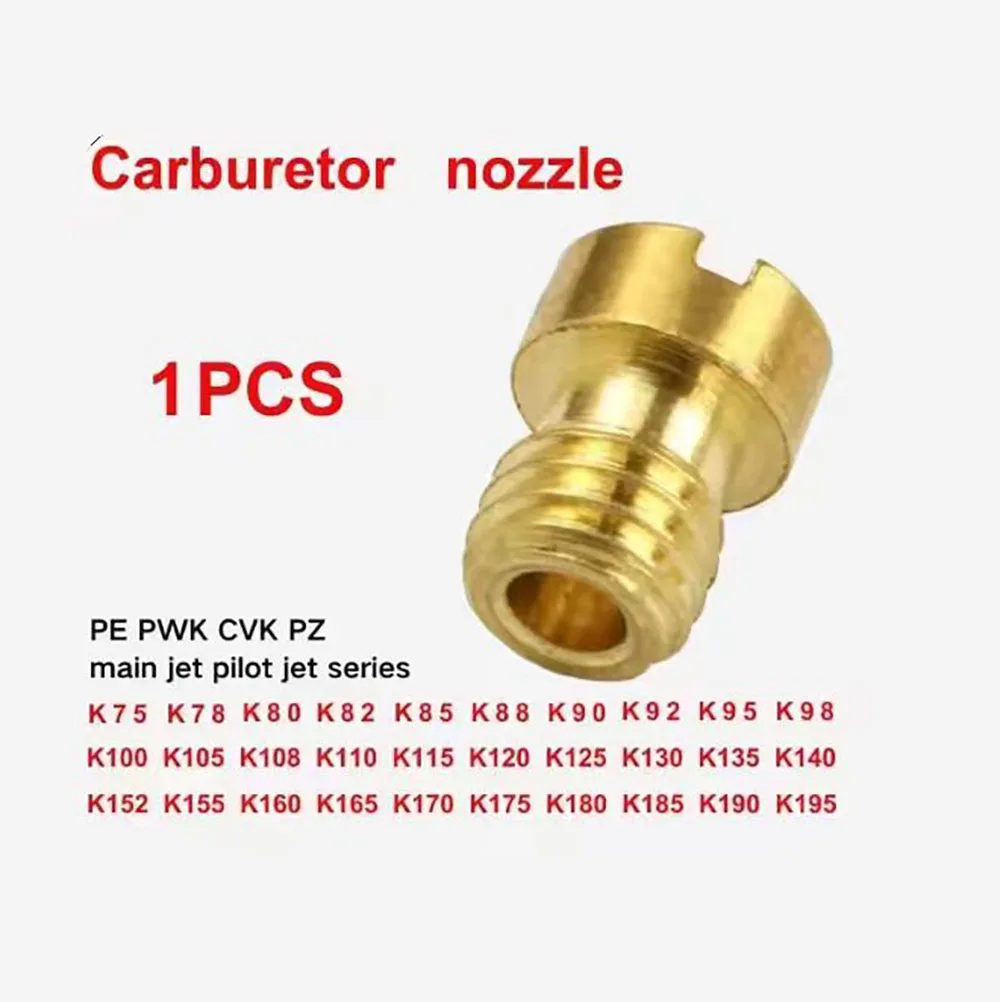

1PCS M5 For 75-195 Keihin OKO KOSO PWK 125cc 150cc CVK PZ27 PZ30 Injector Nozzle Scooter Parts Carburetor Jetting Main Jet