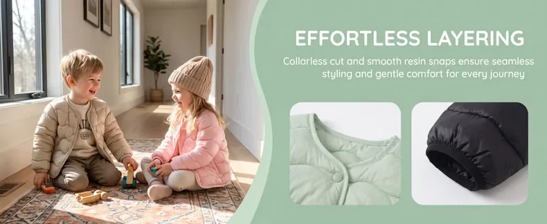 2026 Warme Baumwollweste für Kinder, Jungen und Mädchen, Baby, Kleinkind, Herbst-Winter-Mode, ärmellose Jacke, vielseitige Oberteile, Oberbekleidung, Neu – Detail 5