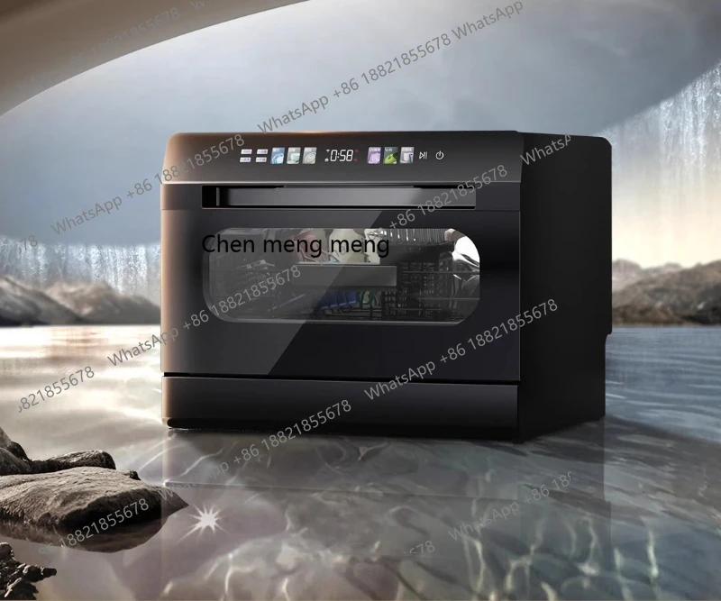 

A new generation of small seashell countertop dishwasher household fully automatic small