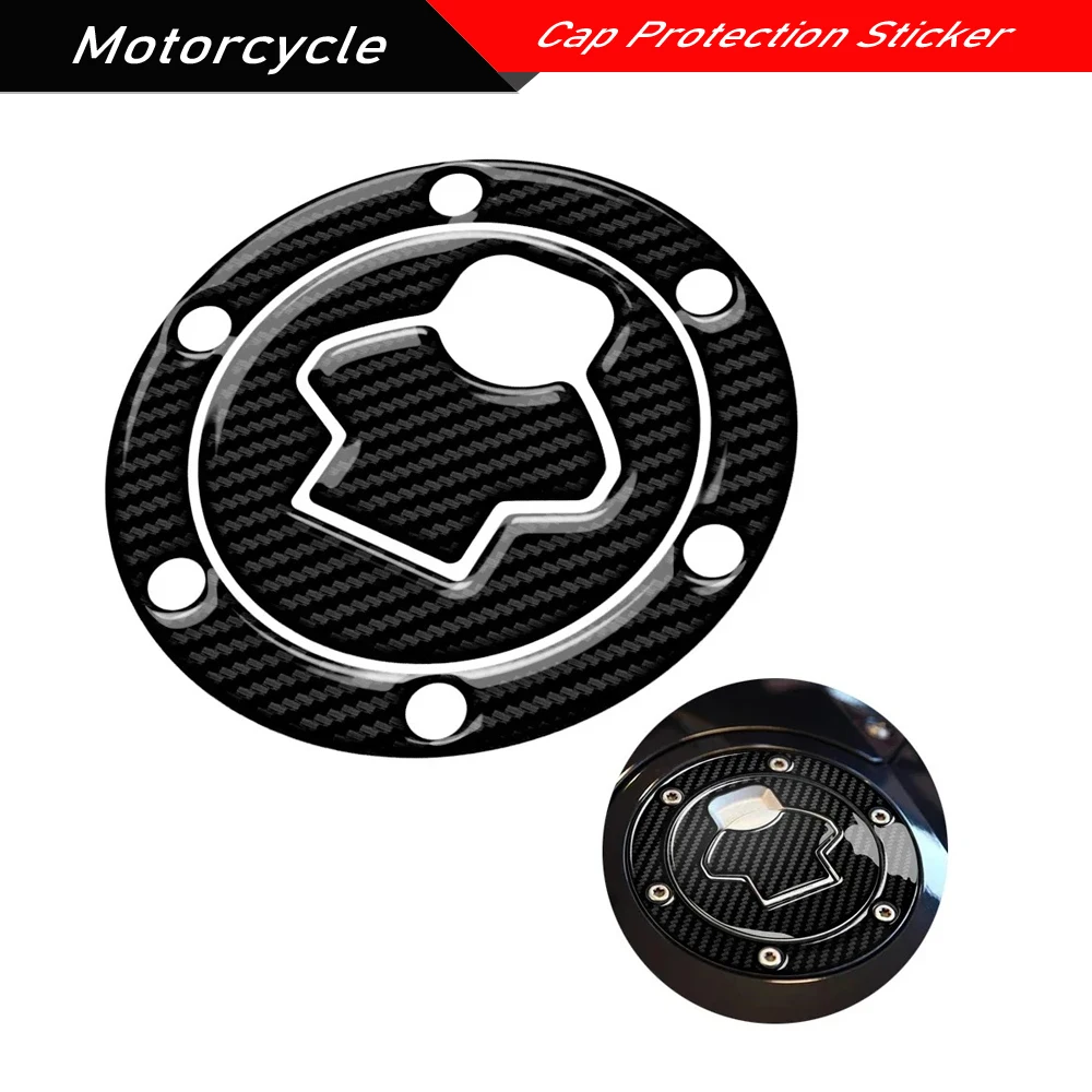 Transparent Motorcycle Boat Fuel Cap Protection Sticker for BMW Models Up To 2006 (6 Holes)