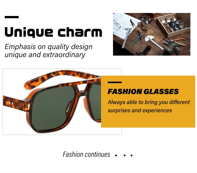 2025 Vintage-Sonnenbrillen für Herren, modische Sonnenbrillen, Oculos-Brillen, Dropshipping, Gafas Lentes Lunette Okulary Zonnebril Occhiali – Detail 11