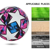 Professional Seamless PU Soccer Ball Size 4 & Size 5 Waterproof Outdoor Lawn Match Training Footbal 3