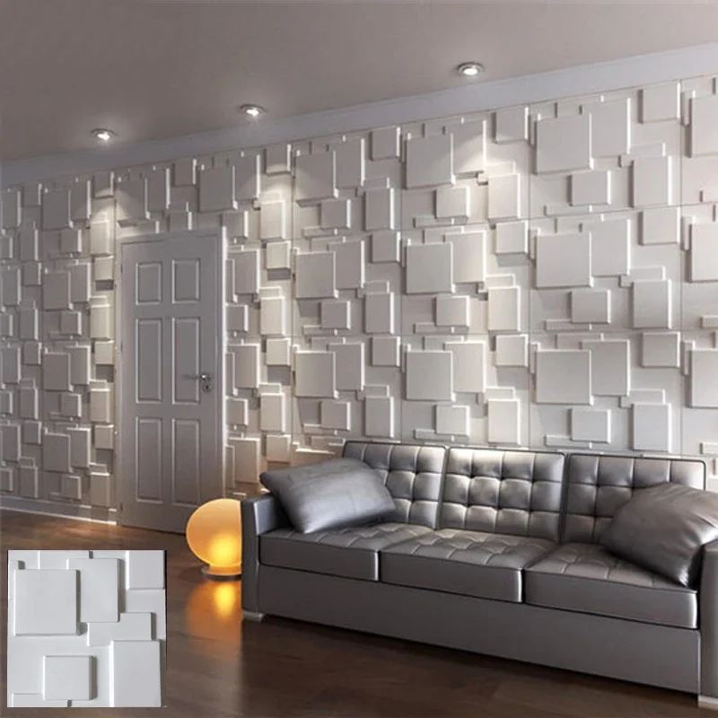 30x30cm house renovation Decor 3D Wall Panel Non self-adhesive 3d Wall Sticker stone brick tile living room waterproof wallpaper