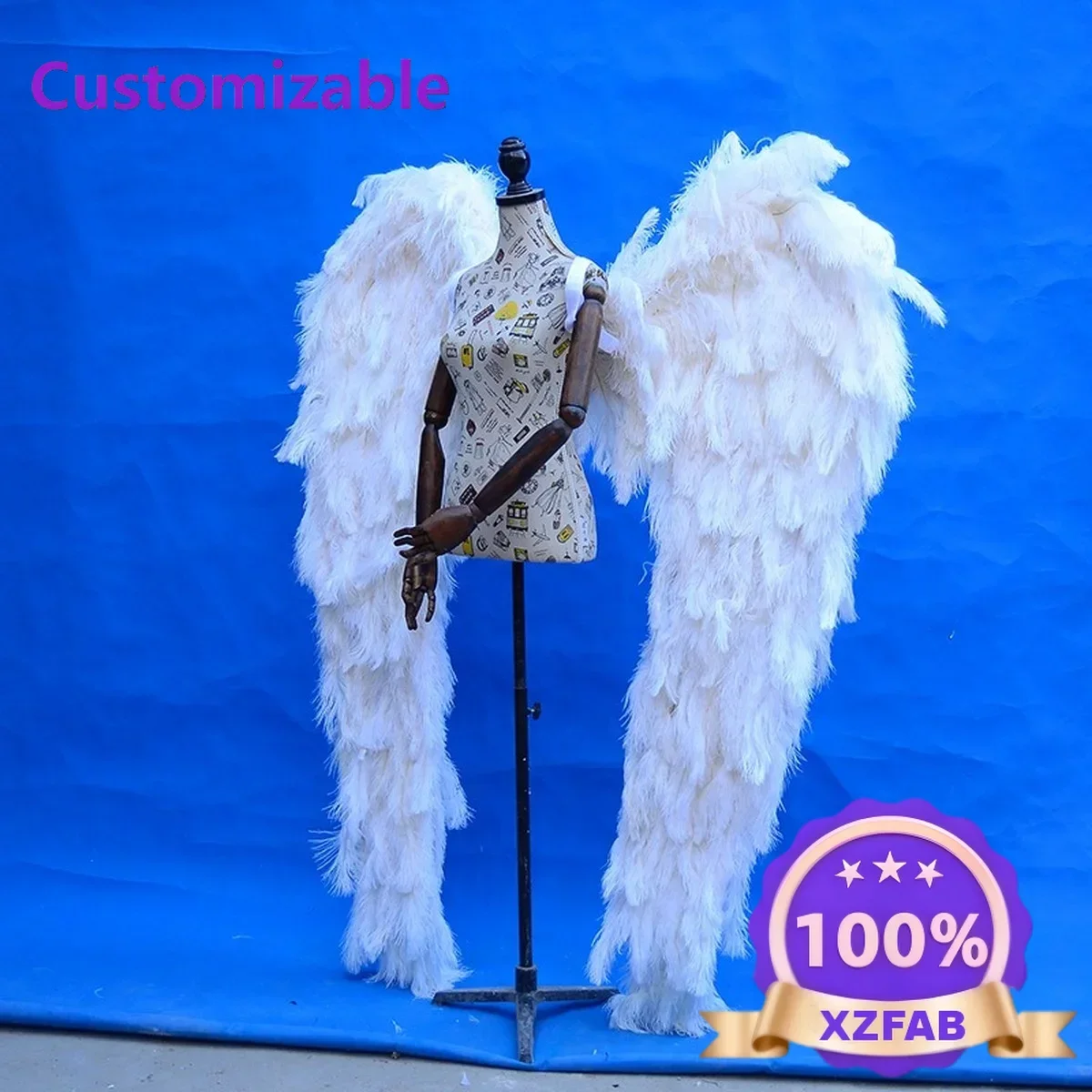 Factory Direct 2026 Profissional genuíno adulto pena asas de anjo-bela sexy boudoir fotografia adereços janela exibir casamento