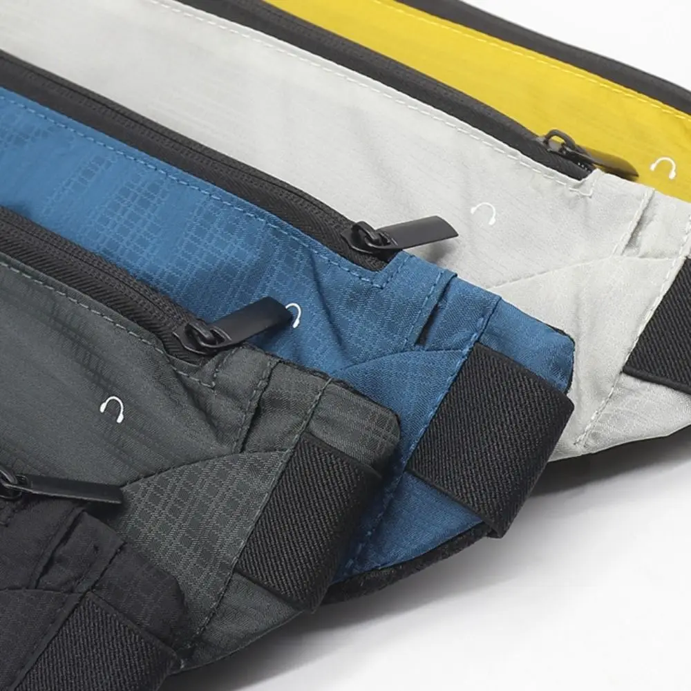 Three-section Running Waist Bags Breathable Waterproof Marathon Running Bag Belt Bag Multi-function Sports Phone Bag Rinning