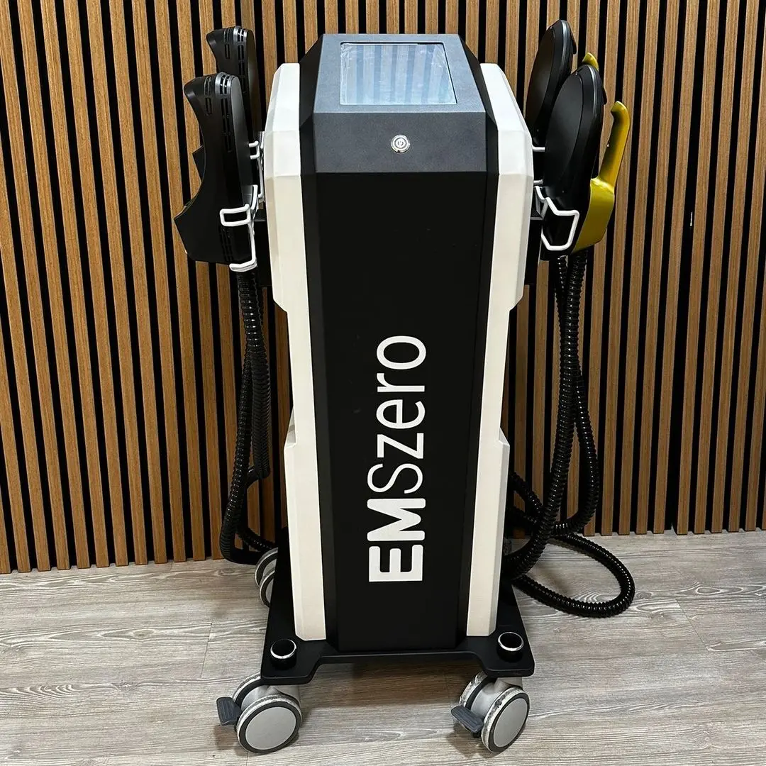 2025 EMSzero Neo Black Gold RF EMS Sculpt Machine Fat Body Slimming Technology Muscle Stimulation Sculpting salo 6500W  15Tesla