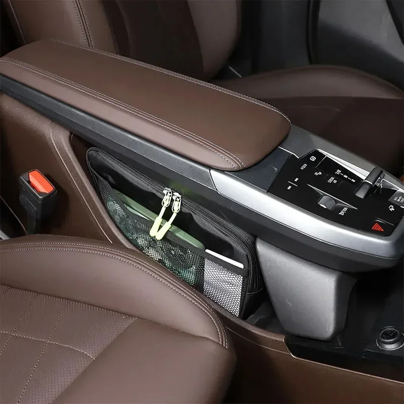 For BMW X1 IX1 U11 23-25 Car Center Console Lower Level Storage Box Multi-functional Container Luggage Organizer Car Accessories
