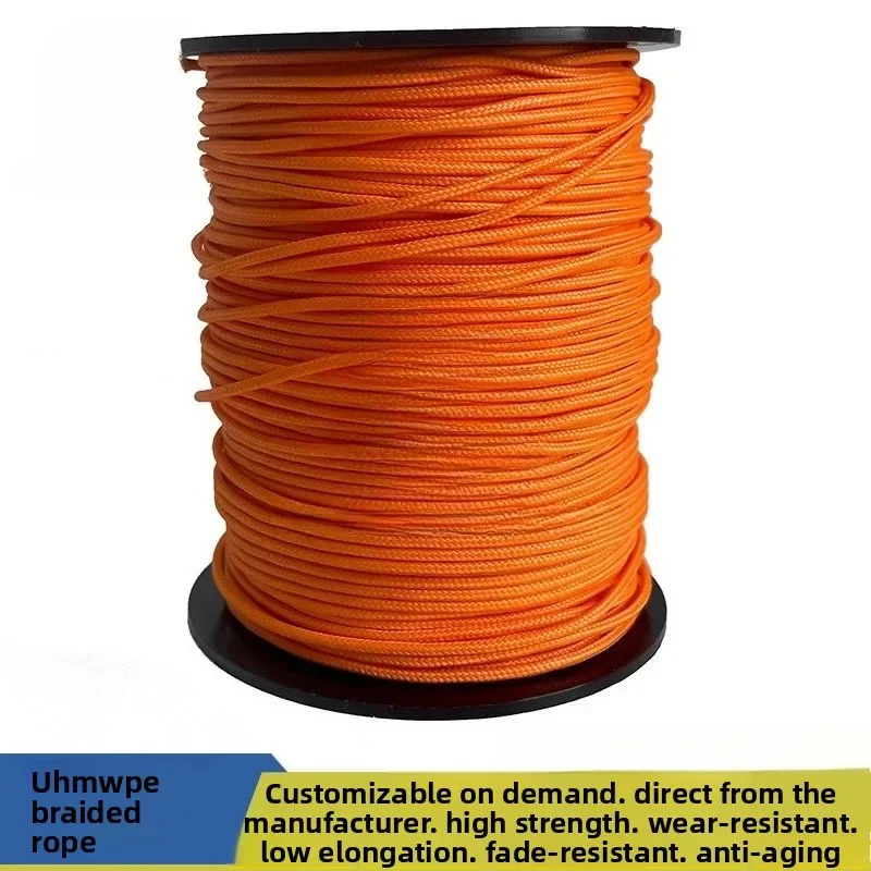 1.5mm UHMWPE Paracord, 450lb Breaking Strength, Corrosion Resistant Wearproof Throw Line