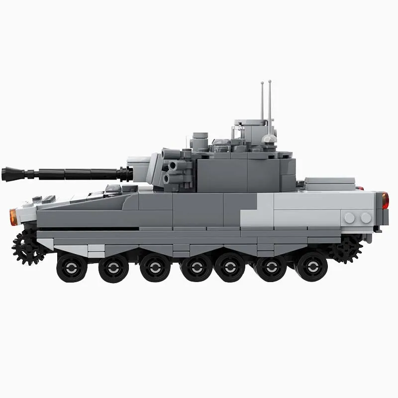 Modèle de char militaire 564 pièces strf 9040 56 Bill MOC, blocs de construction modulaires personnalisables, jouet créatif pour enfants, cadeau de festival DIY