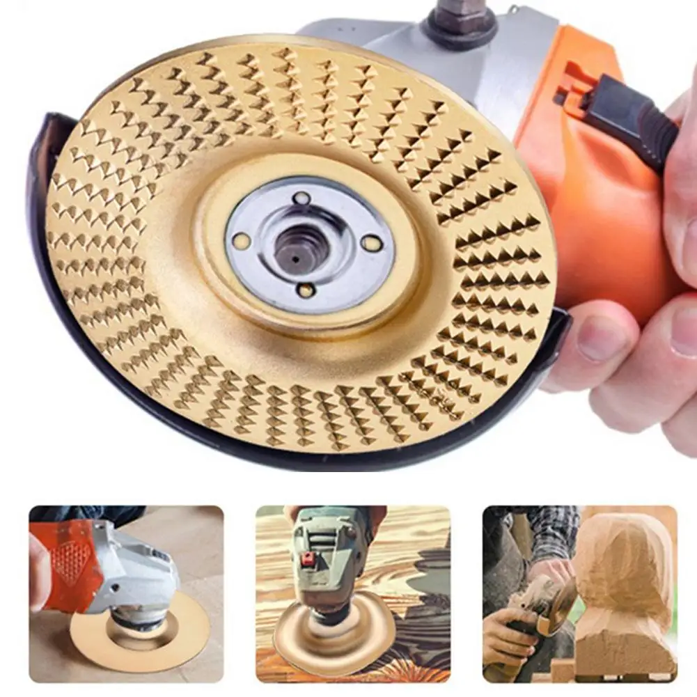 Woodworking Wood Carving Polishing Wheel Set Rotary Disc Angle Grinder Shaping Tool Abrasive Disc Carving Sanding Tools NEW
