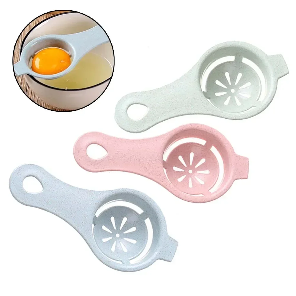 1pc Egg White Yolk Separator For Cooking Sieve Filter Kitchen Essential Home Improvement Brand New Baking Tool Accessories