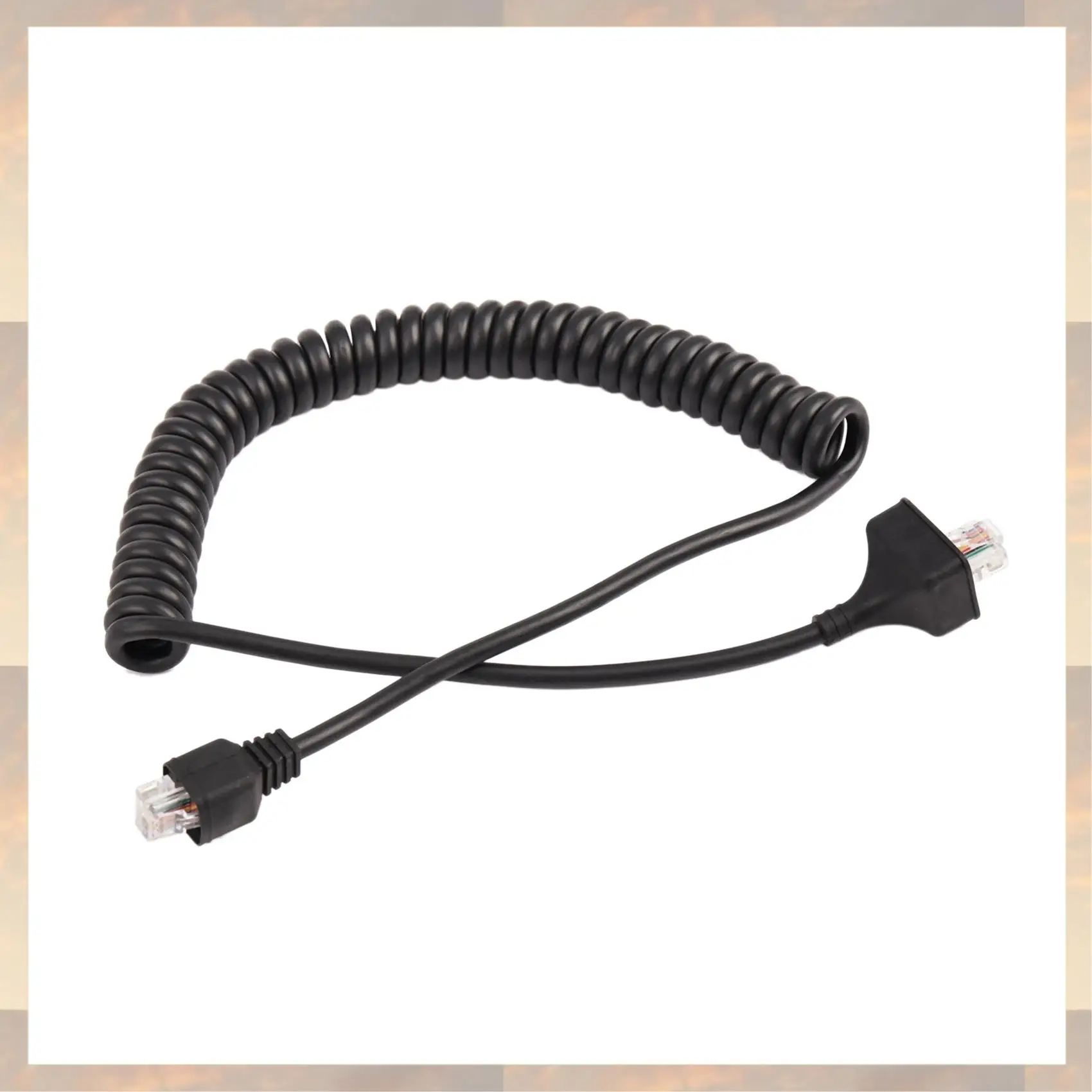 2025 New-10X 8 pinos substituição alto-falante microfone cabo para kenwood TK-868G TK-768G TK-862G TM-271A TM-471A TK-760 radi