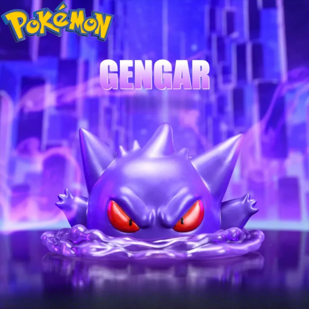 

6 см/2,4 дюйма аниме фигурки покемонов Генгар магнит на холодильник фигурка статуя из ПВХ коллекция модель игрушки подарки