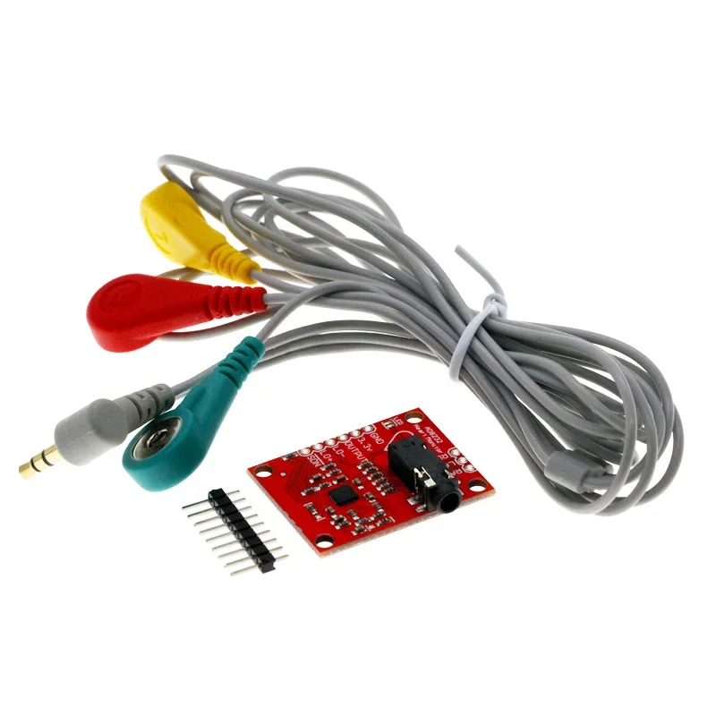 Ecg module AD8232 ecg measurement pulse heart ecg monitoring sensor module kit forArduino