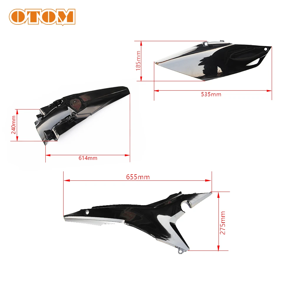OTOM Motorcycle Full Body Set Fairing Plastic Kit Front Rear Fender Fuel Tank Cover CRF 250 450 for HONDA CRF250R CRF450R