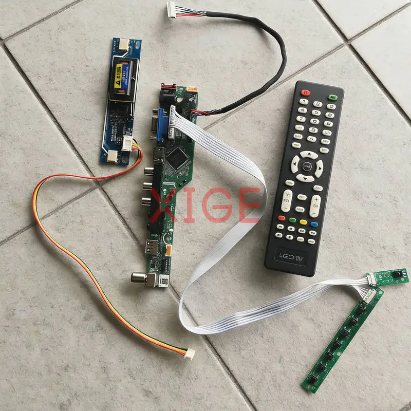 

Matrix Controller Drive Board Fit M215H1 LTM230HT02 M216H1 CLAA215FA03 1920x1080 1920*1080 2CCFL HDMI+VGA+AV+USB LVDS 30-Pin Kit