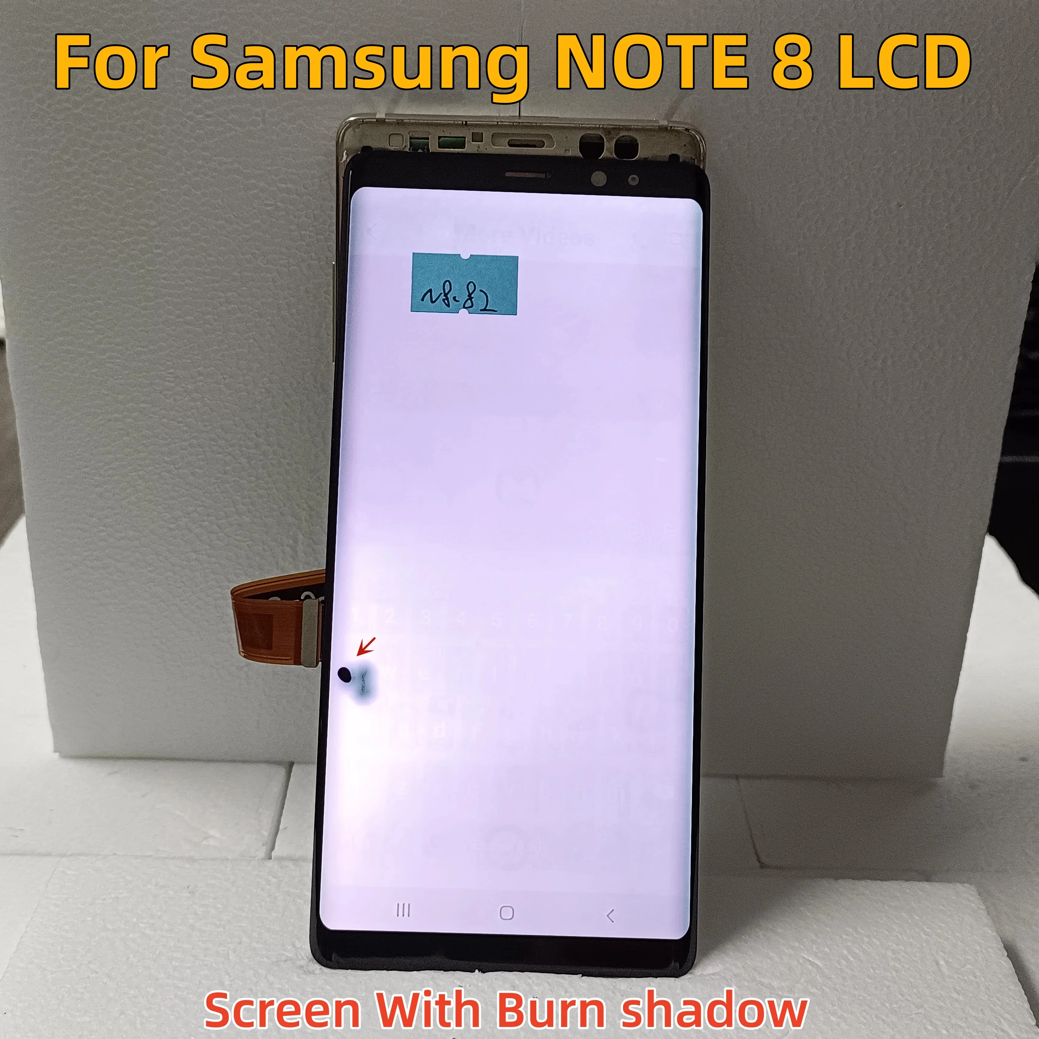 

100% Test For Samsung Galaxy Note 8 LCD Display N9500 N950d N950f Lcd Touch Screen Digitizer Assembly Replacement,With Defect