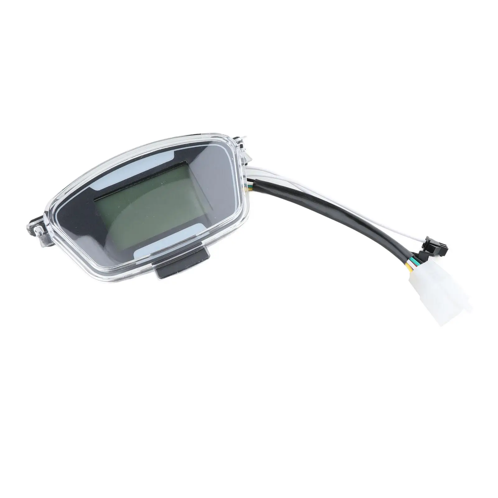 Motorcycle Digital Speedometer LED Odometer Tachometer Compact Easy Install Universal Gauge for Scooter Moped