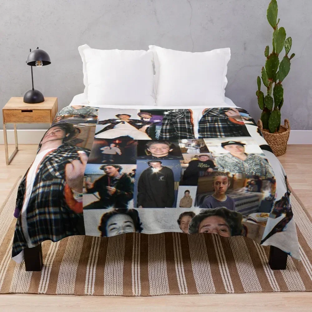 

ethan cutkosky Throw Blanket bed plaid Winter beds Loose Blankets Sofas Of Decoration Blankets