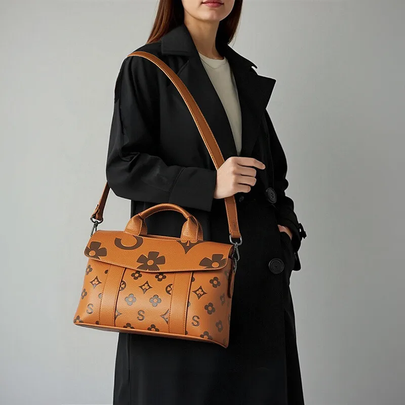 

New women's bag, crossbody bag, high-end sense, large capacity handbag, commuting shoulder bag