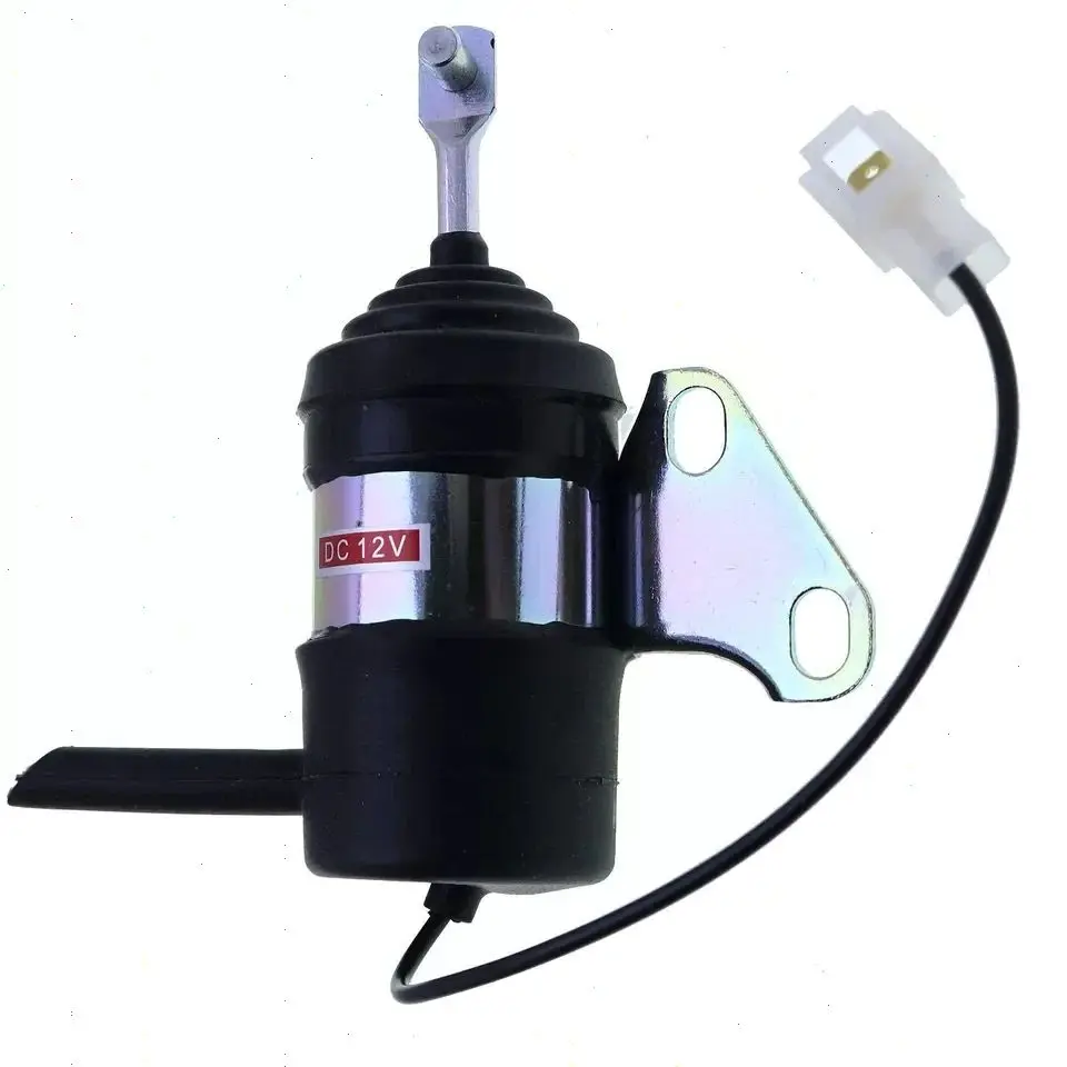 

12V Fuel Stop Solenoid 101046 16851-60014 16851-60010 For Kubota Grasshopper Mower Z402 Z482 Z602 Z722 D622 D902 from 12/23Hp