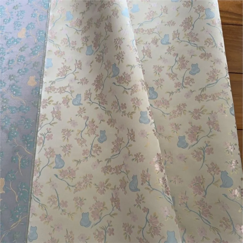 New Chinese-style women's clothing fabric for vests cheongsams and dresses in the style of brocade jacquard