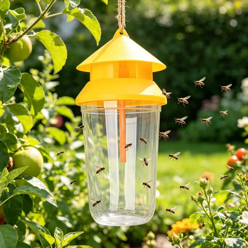 Liquid Fruit Fly Trap Killer Long-Lasting Deterring Bait Anti Fly Fruit Killer Catcher Orchard Insect Trap Pest Control Bee Trap