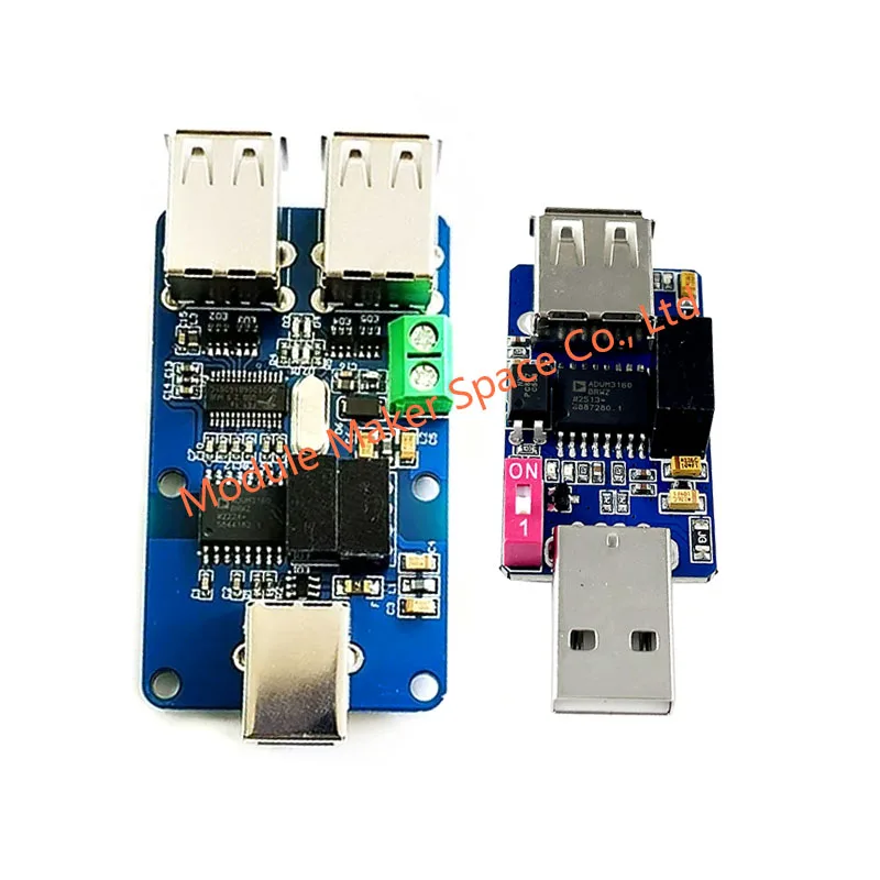 

Quad USB Isolator USB HUB Isolation Module Coupling Protection Board ADUM3160 B0505S 1W 1500V USB To USB