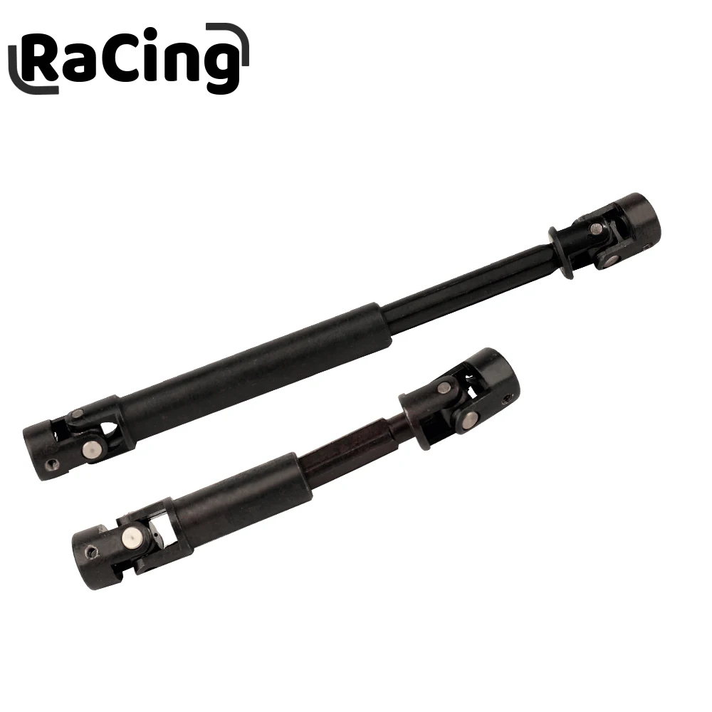 2pcs 1:24 Axial Metal Steel Drive Shaft Center Drive Shaft for 1/24 SCX24 90081 AXI00004 B17 Crawler RC Car Replacement Parts