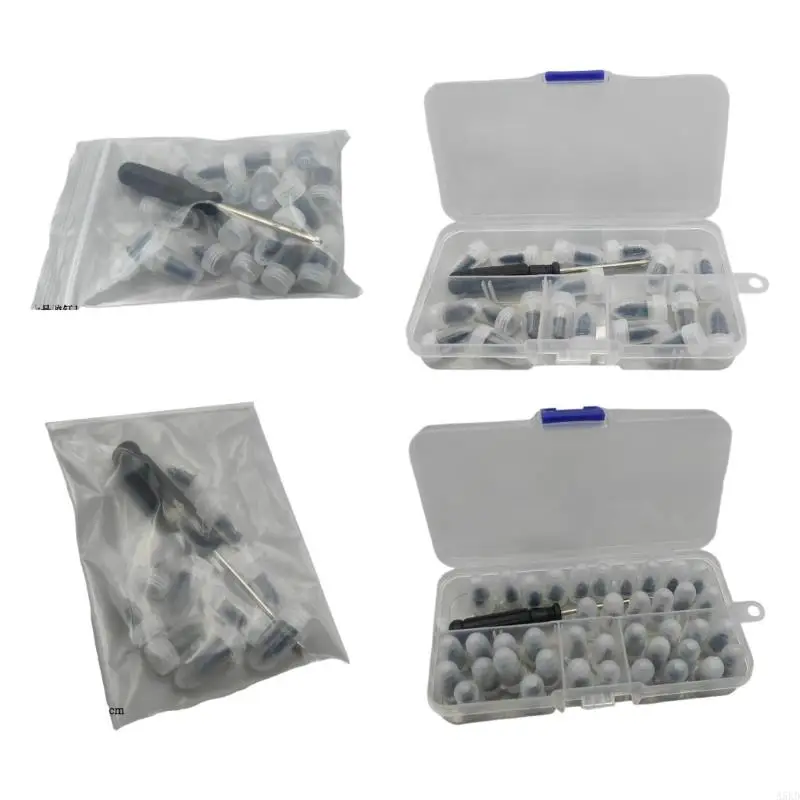 

6pc Heavy Duty Rubber Tire Plugs for Car Motorcycle Emergency Roadside Fixing