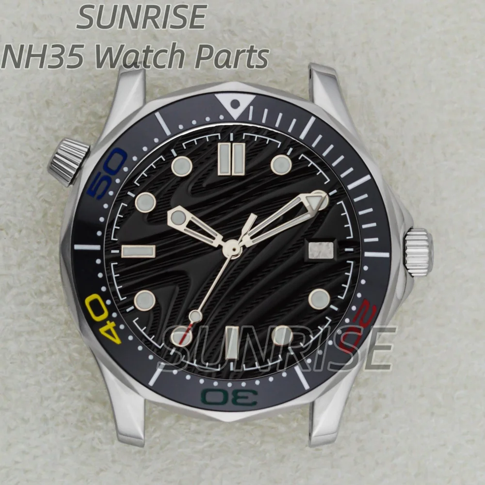 41mm-seamaster-300-nh35-watch-case-stainless-steel-waterproof-diver-case-fit-nh35-nh36-automatic-movement-31mm-dial-hands-parts